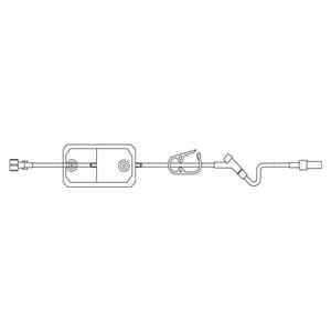 Solution Extension Set 21" Interlink Injection Site 50/Ca