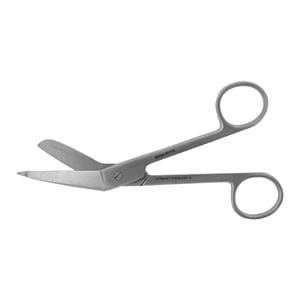 Lister Bandage Scissors Angled 5-1/2" Stainless Steel Non-Sterile Reusable Ea