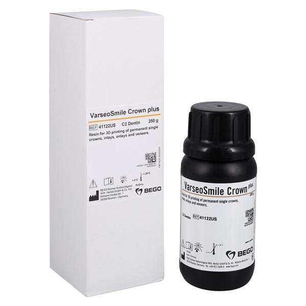 VarseoSmile Crown Plus 3D Resin C2 250Gm/Bt