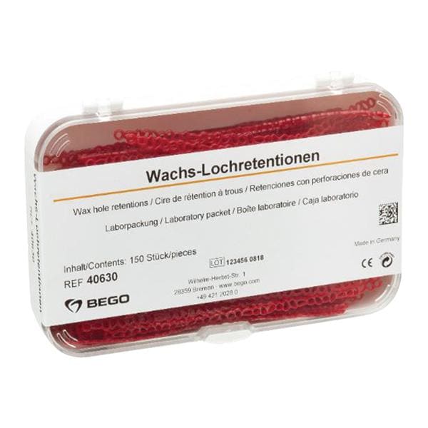 Wax Patterns Wax Hole Retentions 150/Pk