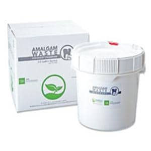 Amalgam Container 14qt Plastic Ea