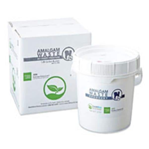 Amalgam Container 5qt Plastic Ea