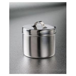 Ointment Jar Stainless Steel Silver 8oz