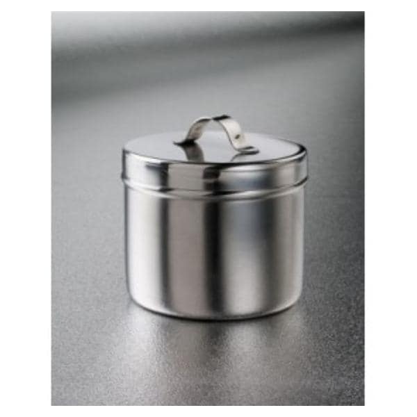 Ointment Jar Stainless Steel Silver 8oz