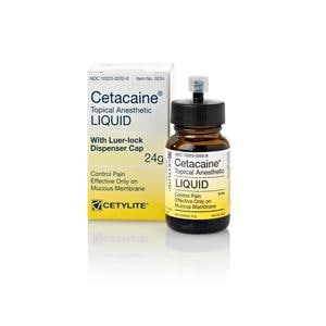 Cetacaine Topical Anesthetic Liquid 24 Gm Bottle Ea