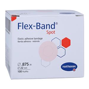 Flex-Band Spot Bandage Fabric 7/8" Flesh Sterile 100/Bx, 24 BX/CA