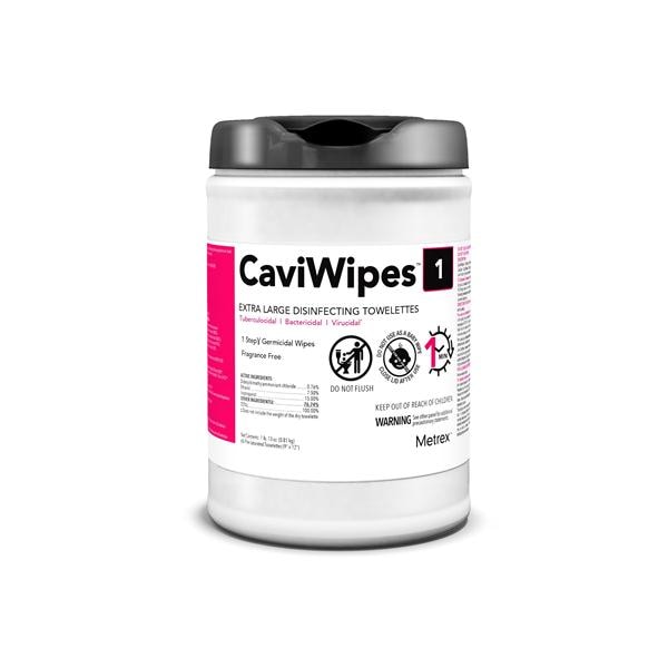 CaviWipes1 Surface Disinfectant X-Large Canister 65/Cn