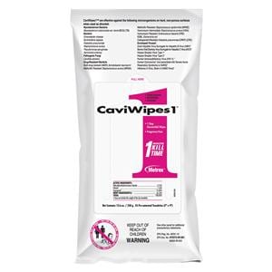 CaviWipes1 Surface Disinfectant Flat Pack 45/Pk, 20 PK/CA