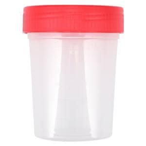 Specimen Container 4oz Polypropylene Non-Sterile Bulk 500/Ca