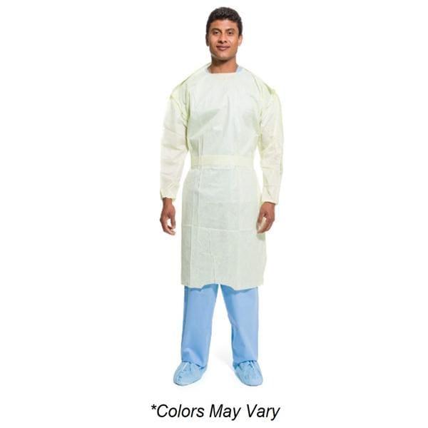 Isolation Gown AAMI Level 2 SMS Large White 100/Ca