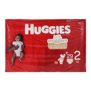 Huggies Little Snugglers Diaper Infnt Unsx 2 Max 12-18lbs Wt Frgrnc Fr 29/Pk