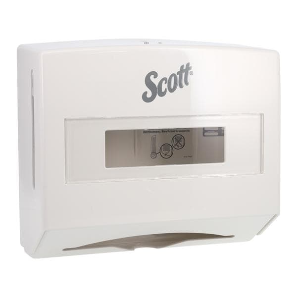 Scottfold Paper Towel Dispenser White Plastic 1/Ca