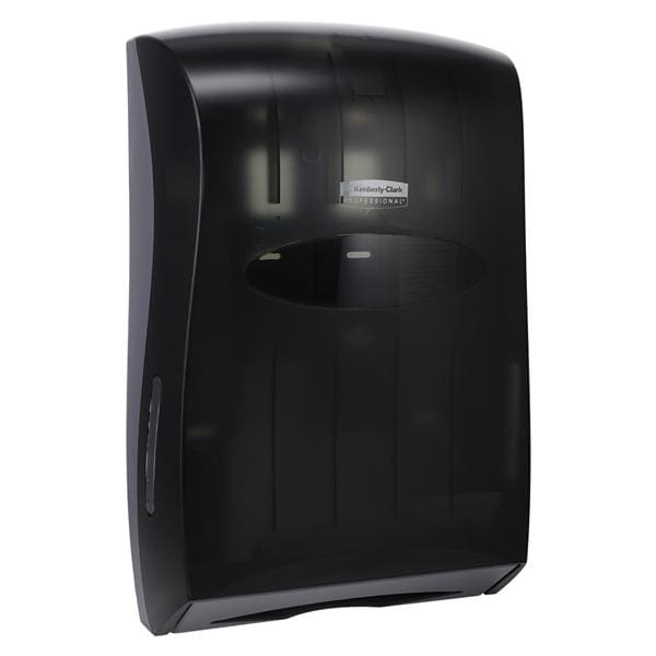 Paper Towel Dispenser Black Plastic Ea