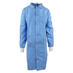 Universal Precautions Lab Coat 3 Layer SMS X-Large Blue 25/Ca