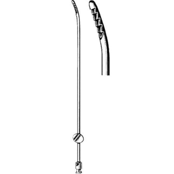 Novak Endometrial Curette Stainless Steel Non-Sterile Reusable Ea