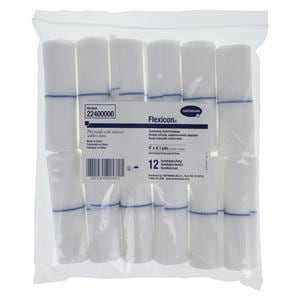 Flexicon Conforming Bandage Gauze 4"x4.1yd Non-Sterile 12/Bg, 8 BG/CA