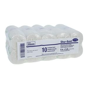 Shur-Band Stretch Bandage Elastic 6"x5yd Non-Sterile 10/Bx