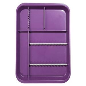 B-Lok Set-Up / Divided Tray Size B Plum Ea