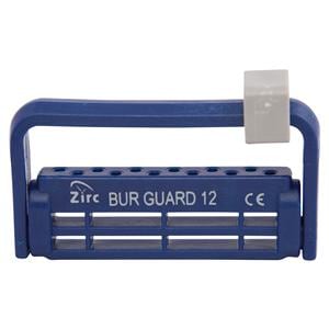 Steri-Bur Guard Bur Block Antimicrobial Mcrbn 12 Hole Mdnght Blu Dtchbl Lid Ea