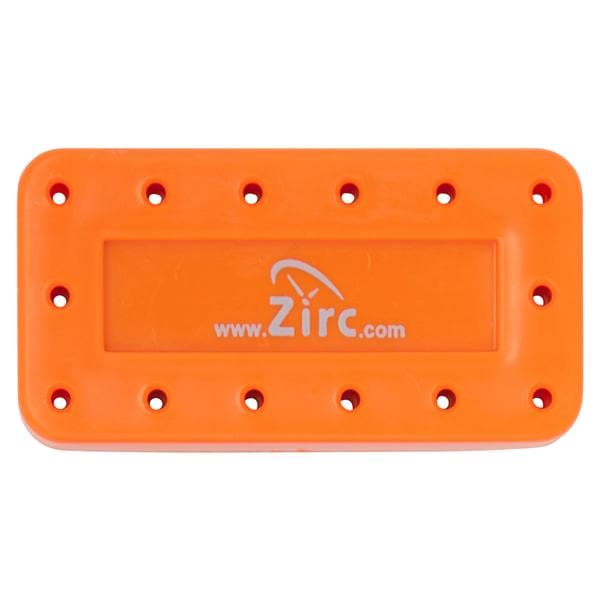 Bur Block Magnetic Microban 14 Hole Neon Orange Ea