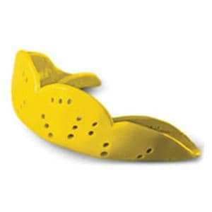 SISU Aero NextGen Strapless Mouth Guard Yellow Adult 12/Bx