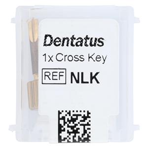 Dentatus Post Key Cross Metal Ea