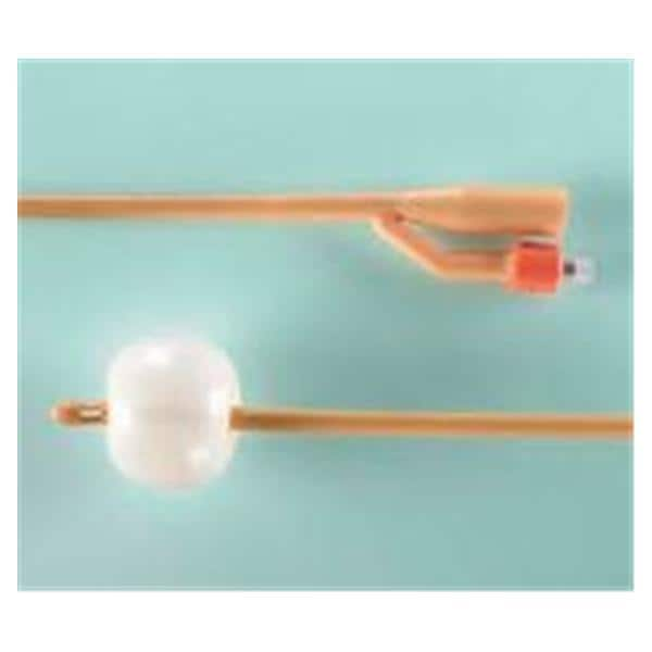 Catheter Foley Bardex 24Fr 30cc Shrt Rnd Tp Slcn Slvr/Hdrgl Ct 2Wy 16 12/Ca