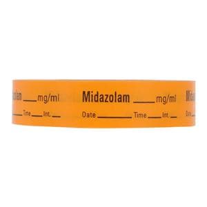 Anesthesia Tape DTI Midazolam 1mg/mL Orange 1/2x500" 333/Pk