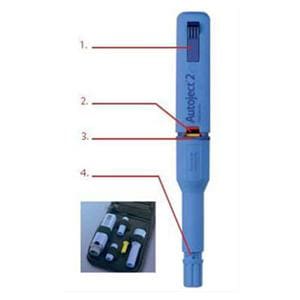 Autoject 2 Lancing Device White Safety Interlock Mechanism Ea