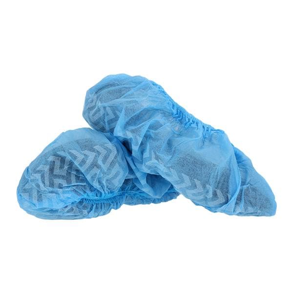 Shoe Cover Spunbonded Polypropylene One Size Fits Most Blue 150/Ca