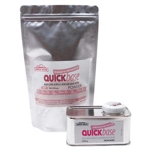 Quickbase Denture Resin Heat Cure #14 Dark Pink 1Lb