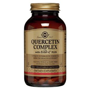 Quercetin Complex w/Ester-C Plus Supplement Vegicaps Vegetarian/Kosher 100/Bt