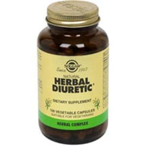 Natural Herbal Diuretic Vegicaps 100/Bt