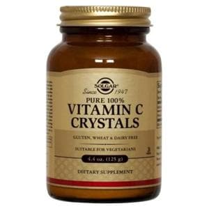 Vitamin C Supplement Crystals Vegetarian/Kosher Ea