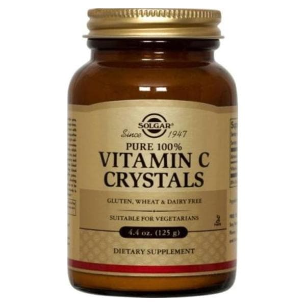 Vitamin C Supplement Crystals Vegetarian/Kosher Ea