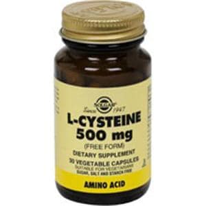 L-Cysteine Vitamin/Supplement Vegicaps 500mg 60/Bt