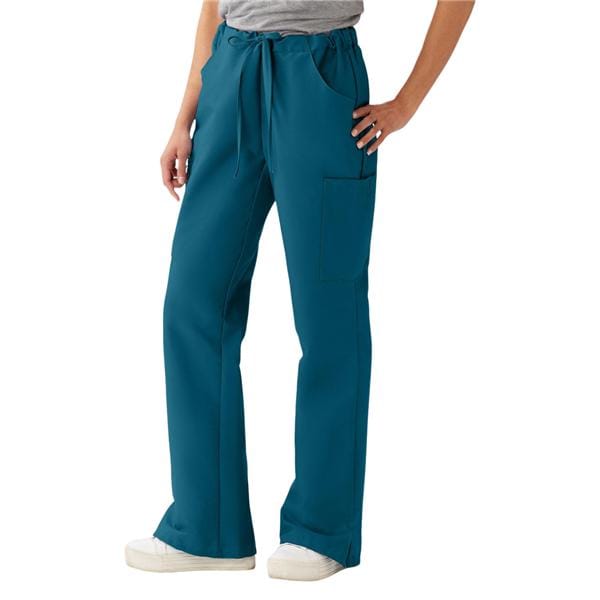 Scrub Pant 4 Pockets Large Caribbean Blue Unisex Ea