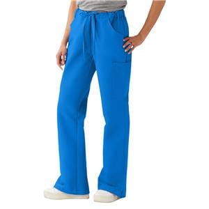 Scrub Pant 4 Pockets X-Small Sapphire Unisex Ea