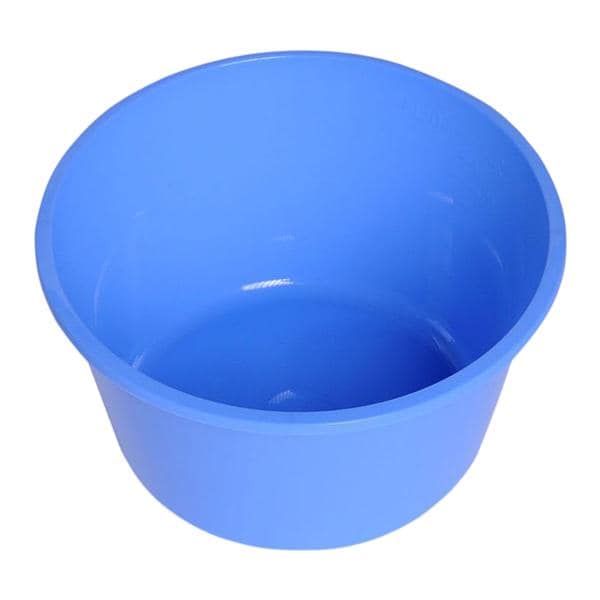 Surgical Bowl Round Plastic Blue 32oz