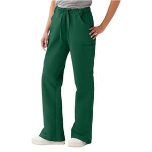 Scrub Pant 4 Pockets X-Large Evergreen Unisex Ea