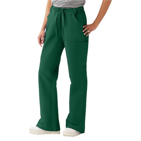 Scrub Pant 4 Pockets X-Large Evergreen Unisex Ea