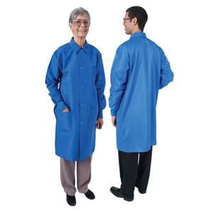DenLine Protection Plus Long Coat 3 Pkts Long Tapered Sleeves 41 in Large Ryl Ea