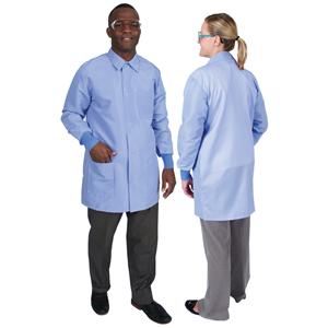 DenLine Protection Plus Mid-Length Jacket 3 Pockets 34 in X-Small Ceil Unisex Ea