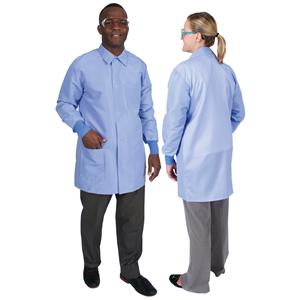 DenLine Protection Plus Mid-Length Jacket 3 Pkts 34 in 2X Large Ceil Unisex Ea