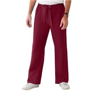 Scrub Pant 1 Pocket Medium Wine Unisex Ea