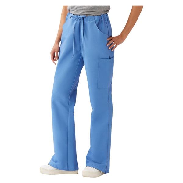 Scrub Pant 4 Pockets X-Large Ceil Blue Unisex Ea