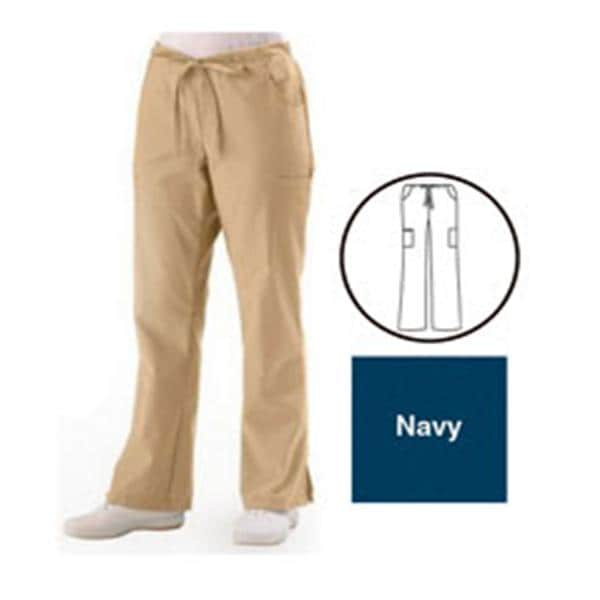 Scrub Pant 5 Pockets Medium Navy Unisex Ea