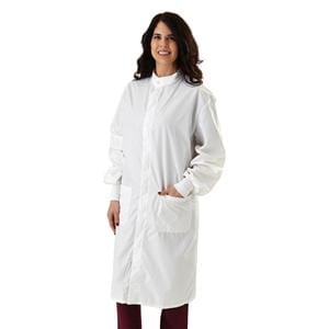 ASEP Barrier Lab Coat 2 Pockets Long Sleeves 3X Large White Unisex Ea