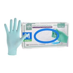 Professional Nitrile Exam Gloves Medium Green Non-Sterile