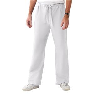 Scrub Pant 1 Pocket 2X Large White Unisex Ea